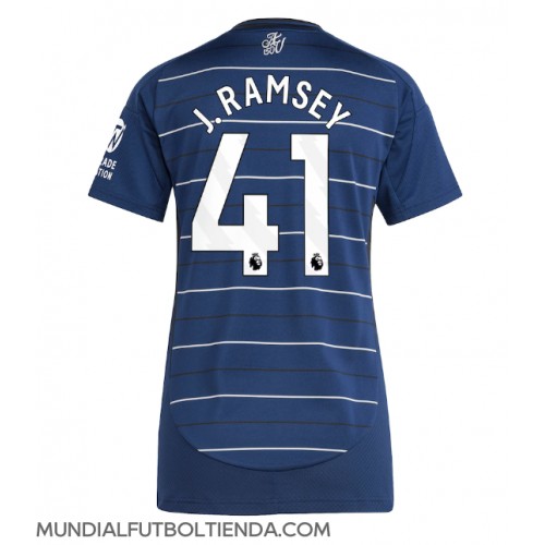 Camiseta Aston Villa Jacob Ramsey #41 Tercera Equipación Replica 2024-25 para mujer mangas cortas